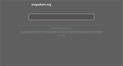 Desktop Screenshot of megashare.org